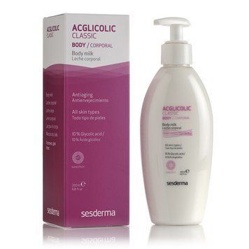 Сесдерма Acglicolic Classic Зволожувальне молочко для тіла Sesderma Acglicolic Classic Body Milk, 200 мл 40000010 фото