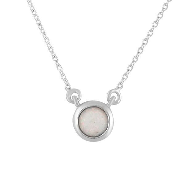 Срібне кольє з опалом 0.219ct, вага виробу 2,08 гр (2118480) 450500 розмір 2118480 фото Срібне кольє з опалом 0.219ct, вага виробу 2,08 гр (2118480) 450500 розмір 2118480 фото
