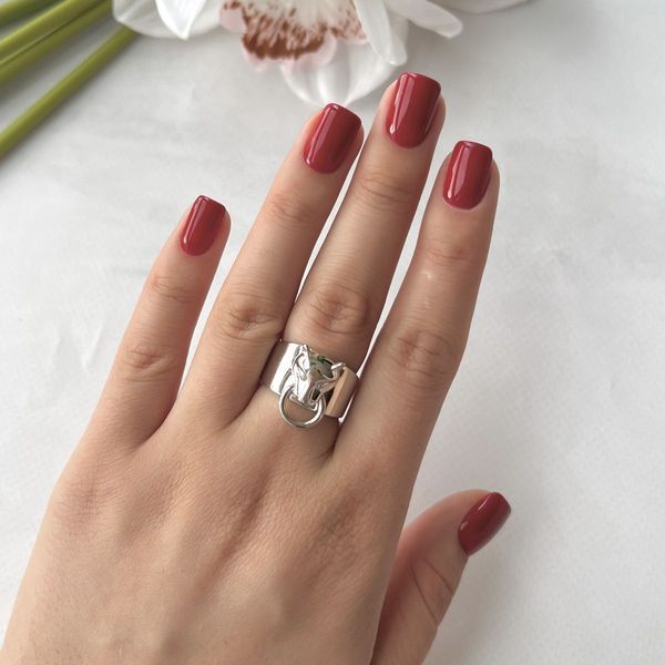 Серебряное кольцо с без камней, вес изделия 6,91 гр (2144915) 18.5 размер 2144915 фото Серебряное кольцо с без камней, вес изделия 6,91 гр (2144915) 18.5 размер 2144915 фото