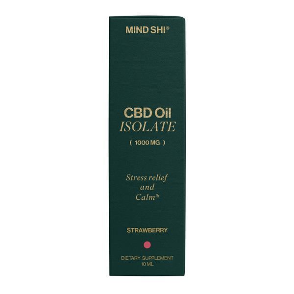CBD Oil Isolate 1000 mg Strawberry - 10 ml 28867 фото