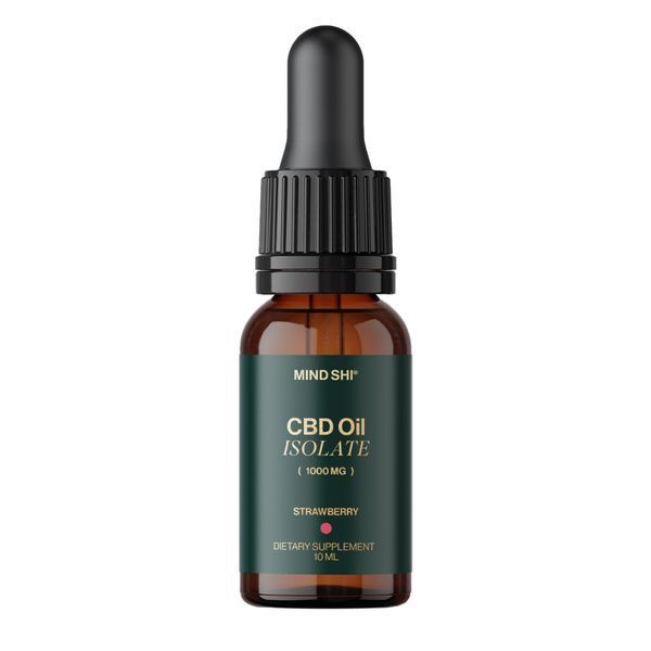 CBD Oil Isolate 1000 mg Strawberry - 10 ml 28867 фото