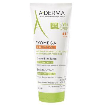 А-Дерма Экзомега Контрол крем эмольент A-Derma Exomega Control Cr&egrave;me &Eacute;molliente Anti-Grattage 200 мл 3282770149678 фото