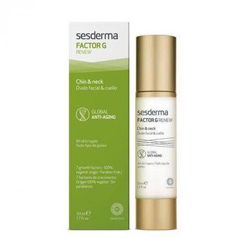 Сесдерма Factor G Renew Крем омолоджуючий для овала обличчя та шиї SesDerma Factor G Renew Chin & Neck, 50 мл 40002634 фото