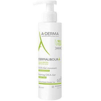 А-Дерма Дермалибур+ Цика Гель Очищающий для раздраженной кожи A-Derma Dermalibour+ CICA-Gel moussant 3282770145021 фото