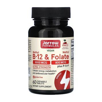 Methyl B-12 & Methyl Folate - 60 tabs 31422 фото