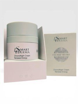 Smart4Derma ChronoNight Cream Renewal Energy Экзосмальный ночной крем с NAD, 50 мл 751 фото
