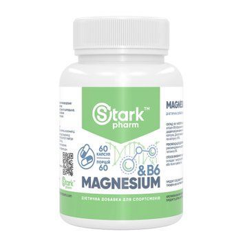 Stark Magnesium/B6 - 60 caps 6168 фото