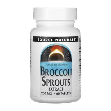 Broccoli Sprouts Extract 250mg - 60 tabs 27333 фото