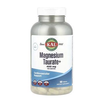 Magnesium Taurate 400mg - 180 tabs 29857 фото