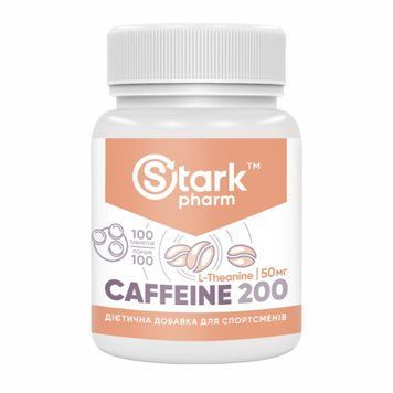 Stark Caffeine 200mg - 100tabs 6172 фото