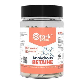 Betaine Anhydrous 500mg - 180 caps 29288 фото