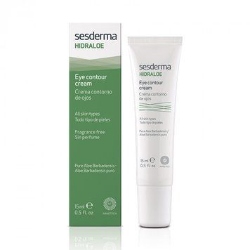 Сесдерма Hidraloe Крем-контур зволожувальний для зони навколо очей Sesderma Hidraloe Eye contour cream, 15 мл 40002610 фото