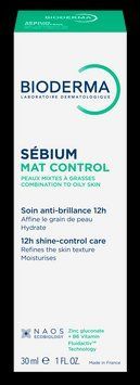 Биодерма Себиум Мат Контроль Bioderma S&eacute;bium Mat Control 30 мл new 3701129811955 фото