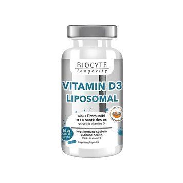 Biocyte Vitamine D3 Liposomal Вітамін D3 у ліпосомальній формі, 30 капсул 2566503291 фото