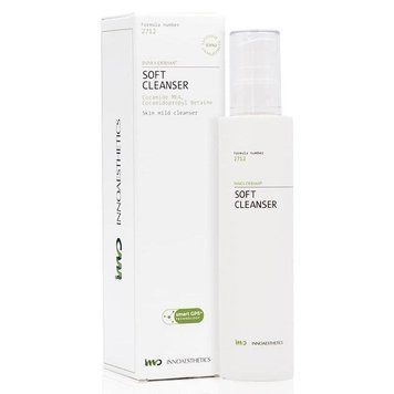 Очищувальний гель для чутливої шкіри SOFT CLEANSER Innoaesthetics, 200 мл ID001 фото