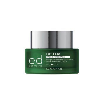 Детокс-маска для обличчя і шиї DETOX MASK ED Cosmetics, 50 мл ED286128 фото