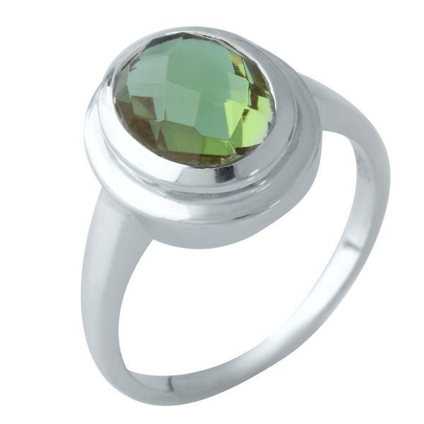 Срібна каблучка з Султаніт султанітом 2.19ct, вага виробу 3,68 гр (1960257) 17 розмір 1960257 фото