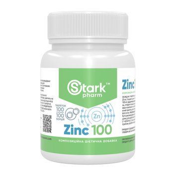 Stark Zinc 100mg - 100tabs 7034 фото