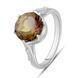 Серебряное кольцо с аметрином nano, вес изделия 4,5 гр (2089056) 18 размер 2089056 фото 1