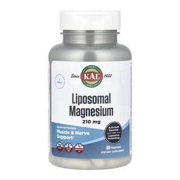 Liposomal Magnesium 210mg - 60 vcaps 32145 фото