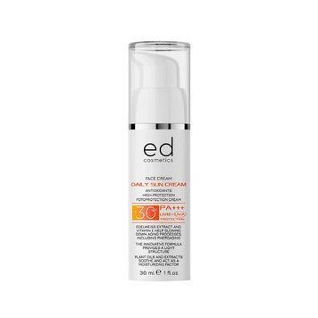 Денний сонцезахисний крем з SPF 30 DAILY SUN CREAM SPF 30 ED Cosmetics, 30 мл ED286357 фото