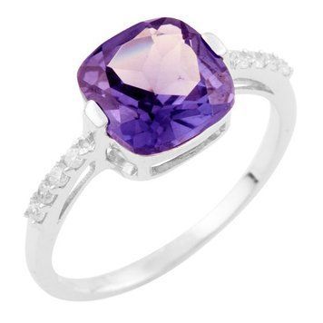 Срібна каблучка з олександритом 3.882ct, вага виробу 2,67 гр (1633649) 17 розмір 1633649 фото