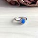 Серебряное кольцо с опалом 0.56ct, вес изделия 2,27 гр (1948231) 17.5 размер 1948231 фото 2