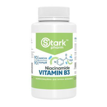 Niacinamide Vitamin B3 500mg - 90 caps 29465 фото