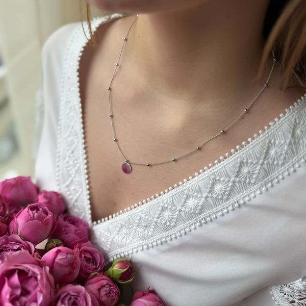 Серебряное колье с без камней, вес изделия 4,41 гр (2065913) 450500 размер 2065913 фото Серебряное колье с без камней, вес изделия 4,41 гр (2065913) 450500 размер 2065913 фото