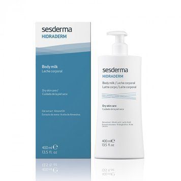 Сесдерма Hidraderm Молочко для чутливої шкіри тіла SesDerma Hidraderm Body Milk, 400 мл 40001450 фото