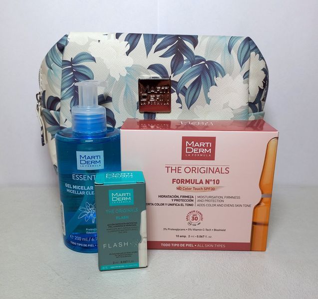 Мартидерм набор Формула №10 HD Martiderm Set Color Touch SPF30 10 ампул х 2мл MA009 фото
