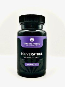 Ресвератрол 250 мг Resveratrol VitalHarmony, 30 капсул VH008 фото