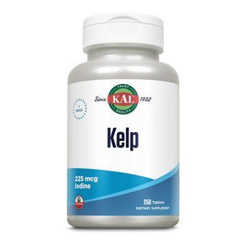 Kelp Iodine 225mcg - 250 tabs 26624 фото