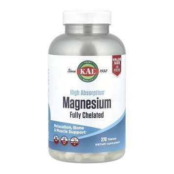 Magnesium Fully Chelated - 270 tabs 32407 фото