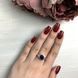 Серебряное кольцо с сапфиром nano 1.577ct, вес изделия 3,65 гр (2033080) 18 размер 2033080 фото 3