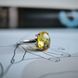 Серебряное кольцо с цитрином nano 3.801ct, вес изделия 2,43 гр (2172666) 17.5 размер 2172666 фото 12