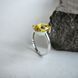 Серебряное кольцо с цитрином nano 3.801ct, вес изделия 2,43 гр (2172666) 17.5 размер 2172666 фото 9