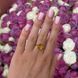 Серебряное кольцо с цитрином nano 3.801ct, вес изделия 2,43 гр (2172666) 17.5 размер 2172666 фото 5