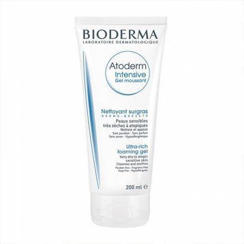 Биодерма Атодерм Интенсив очищающий гель для сухой кожи Bioderma Atoderm Intensive gel moussant 200 мл 3401560936988 фото