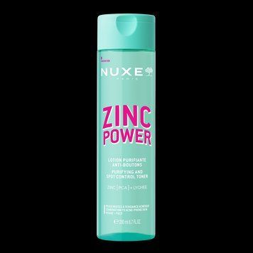 Нюкс Цинк Пауер Лосьон очищуючий для шкіри схильної до акне Nuxe Zinc power Purifying spot control toner, 200 мл 3264680041938 фото
