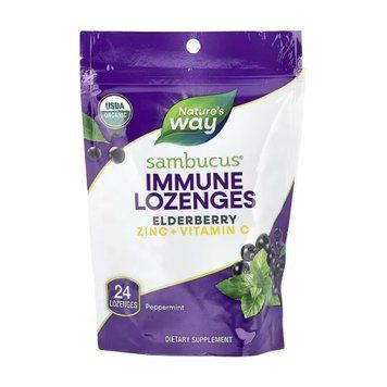 Sambucus Organic Lozenges Mint - 24 cnt 23611 фото