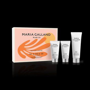 Набор для сияния кожи: сыворотка, крем и маска SPRING SET - LUMIN'ECLAT 561/540/581 Maria Galland Paris MG3003149 фото