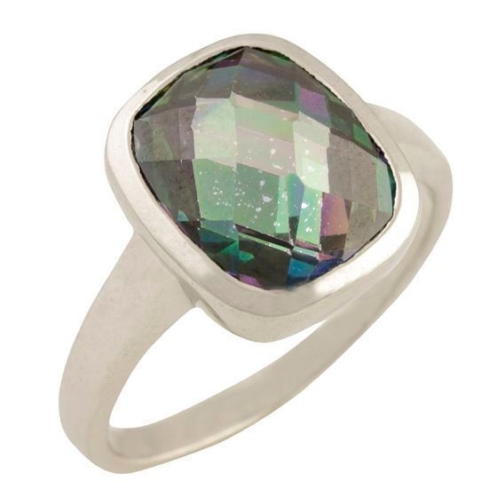 Серебряное кольцо с мистик топазом 4.513ct, вес изделия 4,27 гр (1456477) 18 размер 1456477 фото Серебряное кольцо с мистик топазом 4.513ct, вес изделия 4,27 гр (1456477) 18 размер 1456477 фото