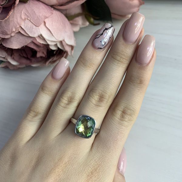 Серебряное кольцо с мистик топазом 4.513ct, вес изделия 4,27 гр (1456477) 18 размер 1456477 фото Серебряное кольцо с мистик топазом 4.513ct, вес изделия 4,27 гр (1456477) 18 размер 1456477 фото