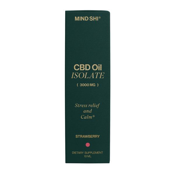CBD Oil Isolate 3000 mg Strawberry - 10 ml 28870 фото