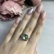 Серебряное кольцо с мистик топазом 4.513ct, вес изделия 4,27 гр (1456477) 18 размер 1456477 фото 3