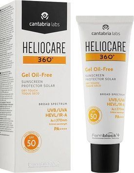 Рідкий сонцезахисний флюїд із 100% мінеральними фільтрами HELIOCARE 360&ordm; Mineral Fluid SPF 50+ CANTABRIA, 50 мл CANT12575 фото