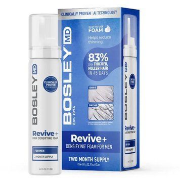 Пена против выпадения волос у мужчин Revive+ BOSLEY, 60 г 2851450101 фото