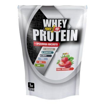 Whey Protein - 1000g Strawberry with Cream 30919 фото