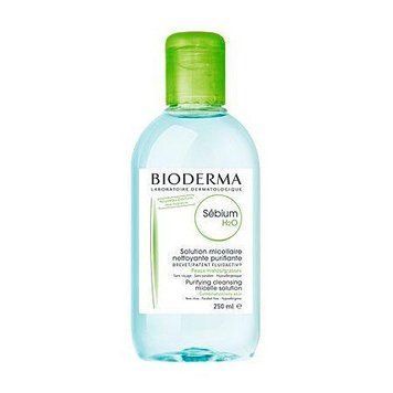 Біодерма Себіум Н2О міцелярний лосьйон Bioderma Sebium Solution Micellaire 250 мл 028641X фото